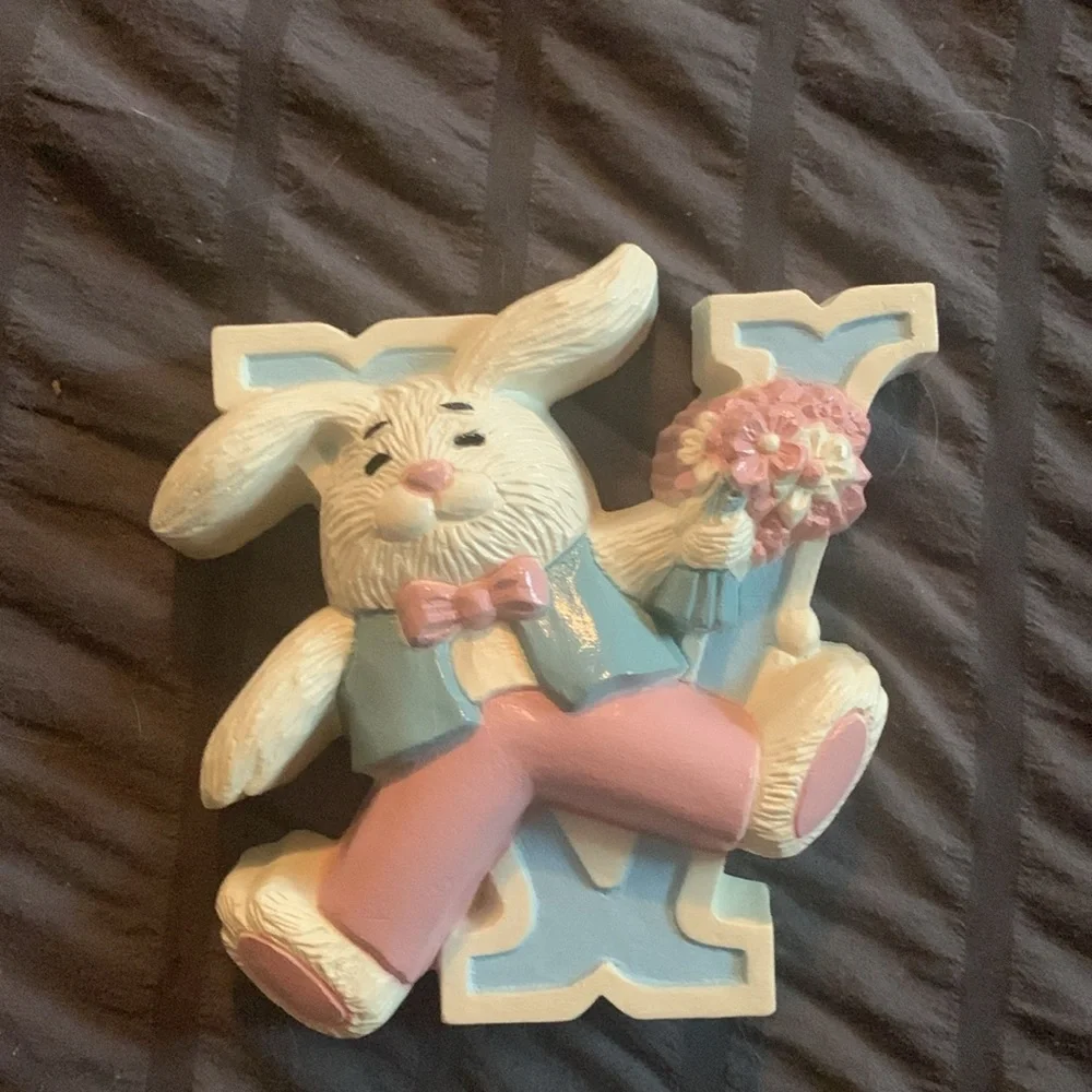 Vintage. Burwood Bunny Love Plagues